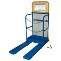 Vestil Stock Picker Work Platform, 60" SP-175